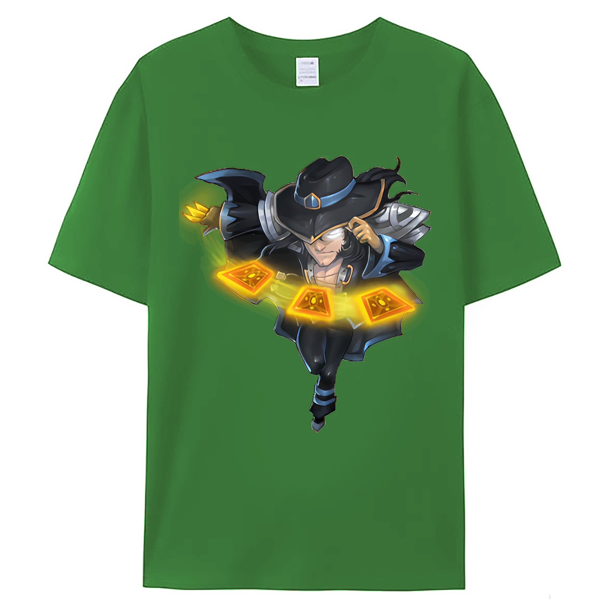 （画像用） リーグ・オブ・レジェンド League of Legends LOL レディースカジュアルプリントTシャツ（綿100％）